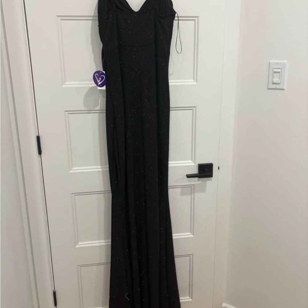 Windsor Black Glitter Dress